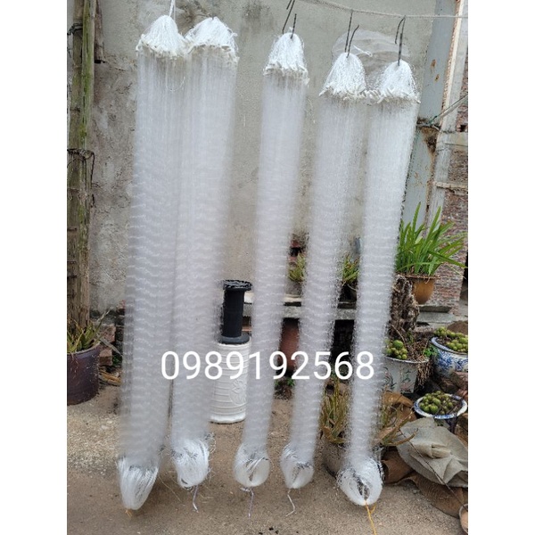 Lưới đánh cá 1 lớp then 3 cao 1m dài 70m bắt cá rô phi