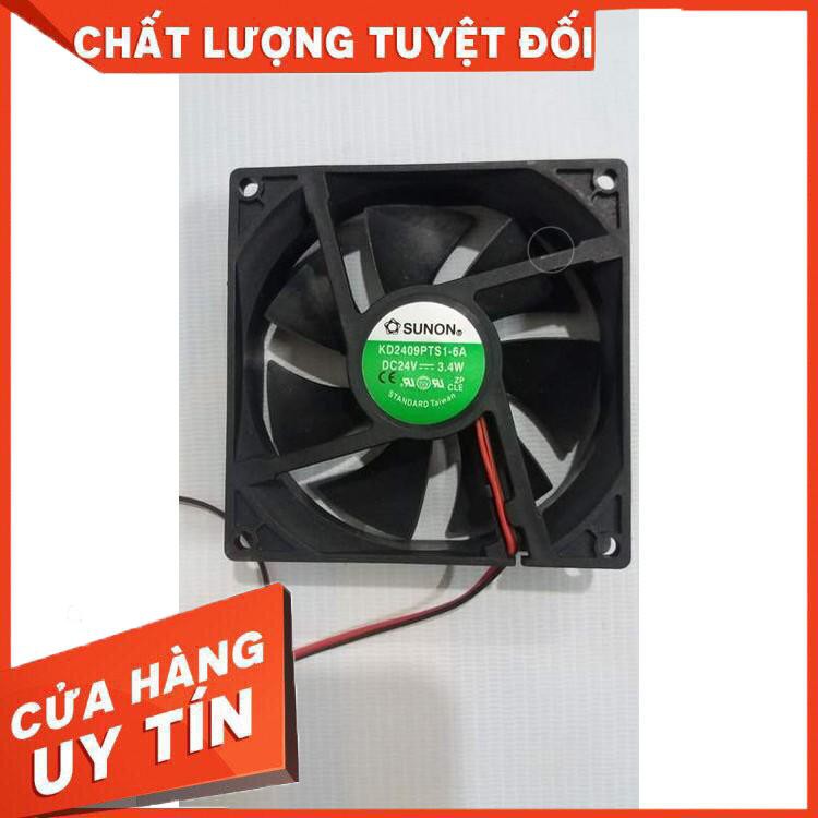 quạt 24v 9x9, quạt tản nhiệt sunon