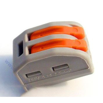 Combo 20 cút nối dây điện nhanh kv774 2 cổng - chịu tải 32A