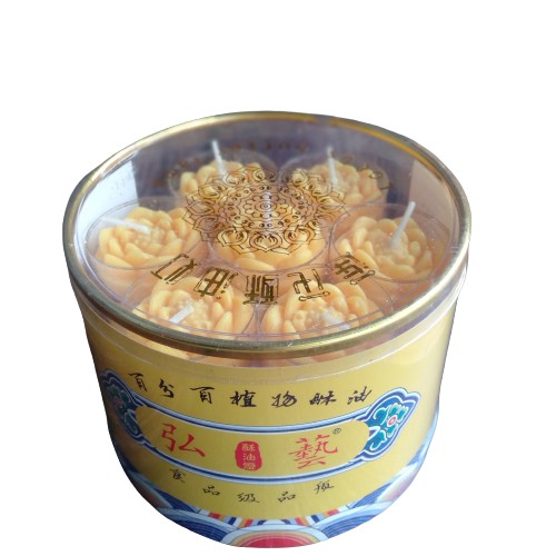 Nến sáp bơ thực vật 28 viên hình hoa sen - Lộc Phúc