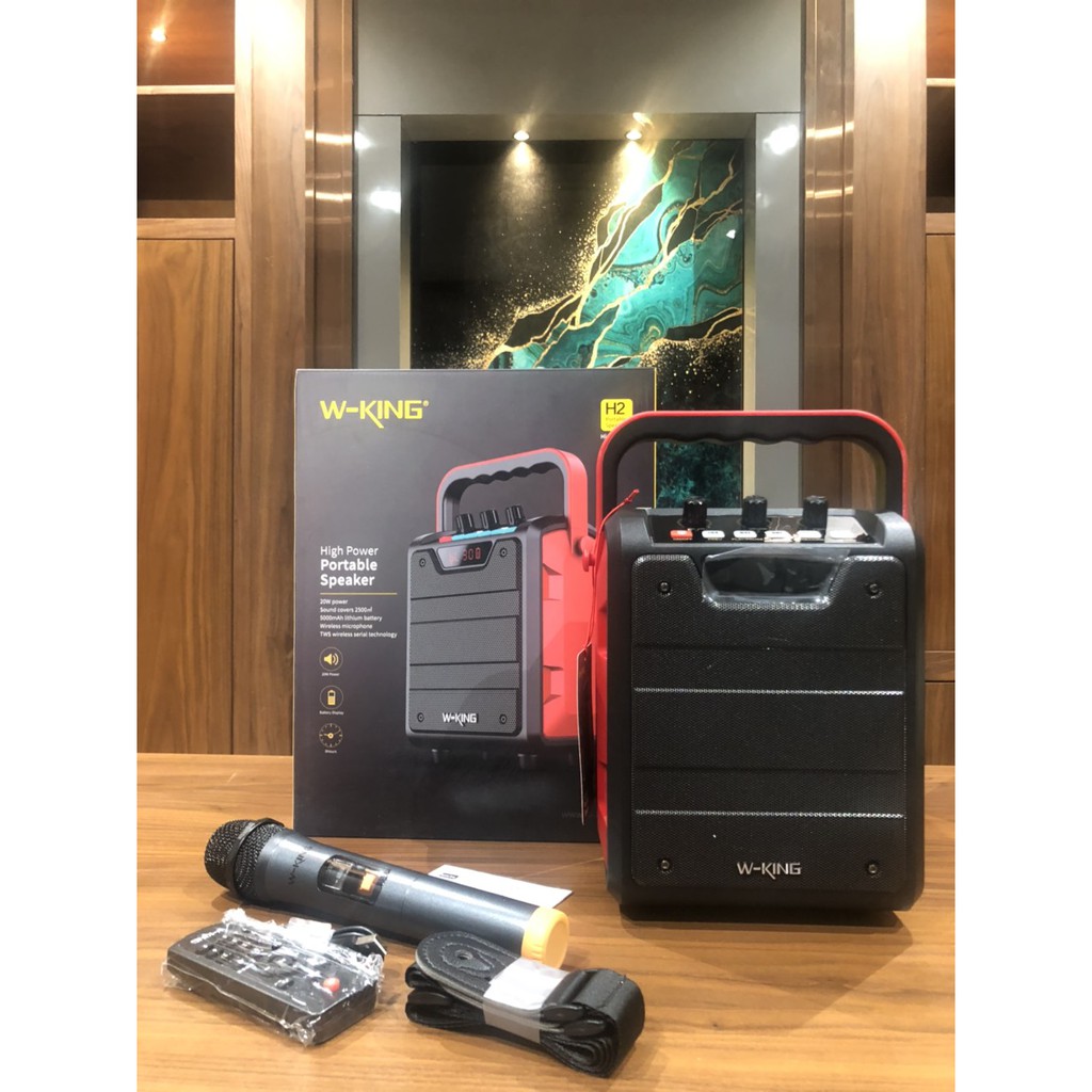 Loa Bluetooth W-King H2 (Công Suất 20W, Pin 5000mAh)