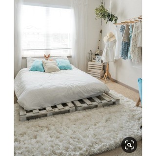 Giường pallet gỗ thông 1m2x2mx10cm
