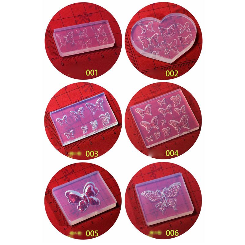 Khuôn silicone làm trang sức hình bướm xinh xắn