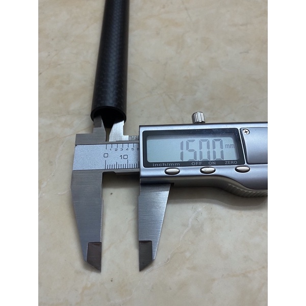 Ống carbon 3K rỗng dài 1 mét đường kính ngoài 18mm, đường kính trong 15mm
