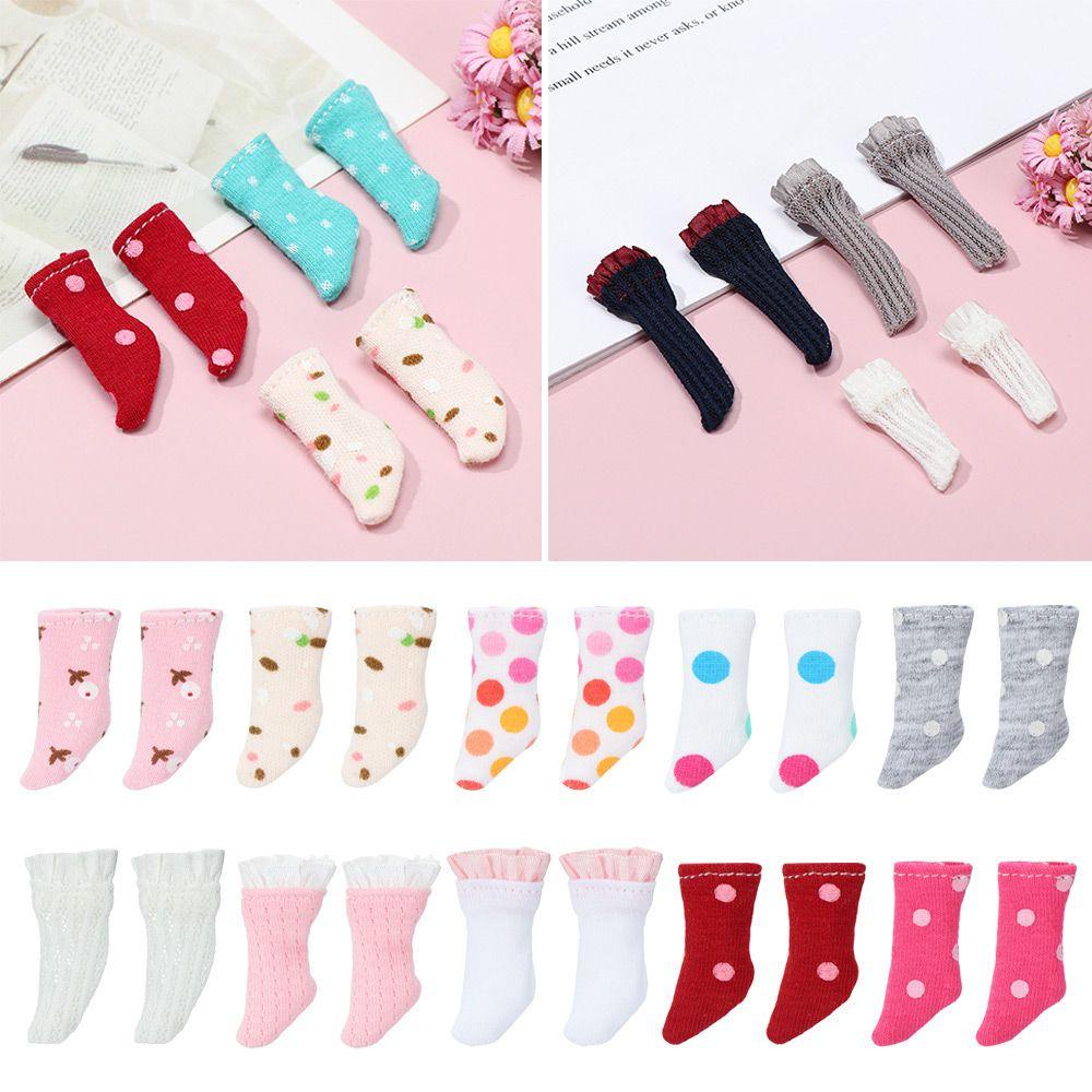 Vớ Ren Cao Cấp Màu Sắc Cầu Vồng Dành Cho Búp Bê