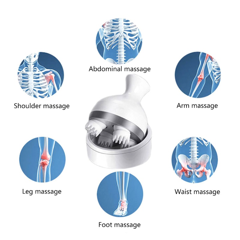 Dụng Cụ Mát Xa Toàn Thân 3D Giúp Thư Giãn Đầu Và Toàn Thân