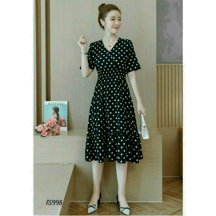 [ HÀNG MỚI VỀ ] ĐẦM TIỀU THƯ, CHẤT LIỆU LỤA Ý, TAY LỠ, CỔ TIM, MẶC SIÊU NỮ TÍNH UP