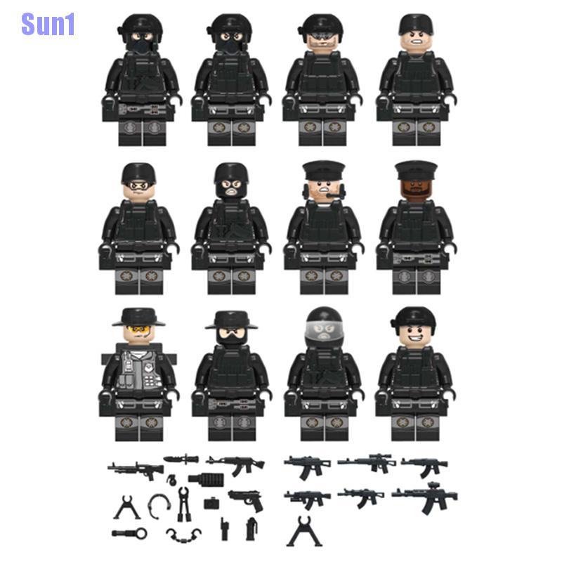 Bộ Lắp Ráp Lego Mô Hình Cảnh Sát Swat Teams