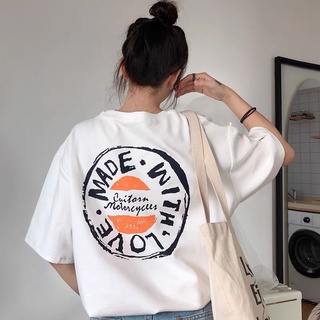 Áo Phông tay lỡ unisex hình gấu