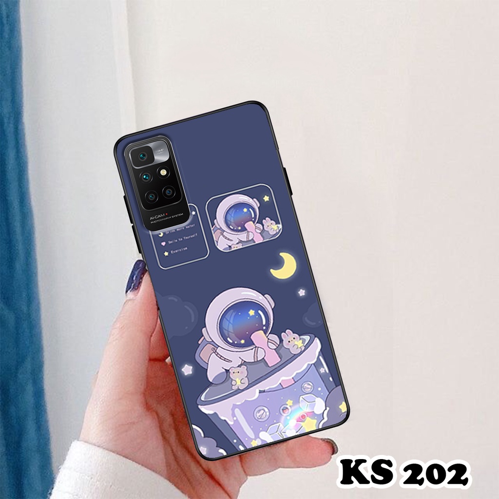Ốp lưng Xiaomi Redmi 10 - Redmi 10A - Redmi 10C - Ốp in hình Phi hành gia cực hot