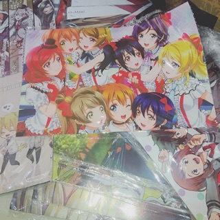 Poster Anime A3 1 set gồm 8 tranh