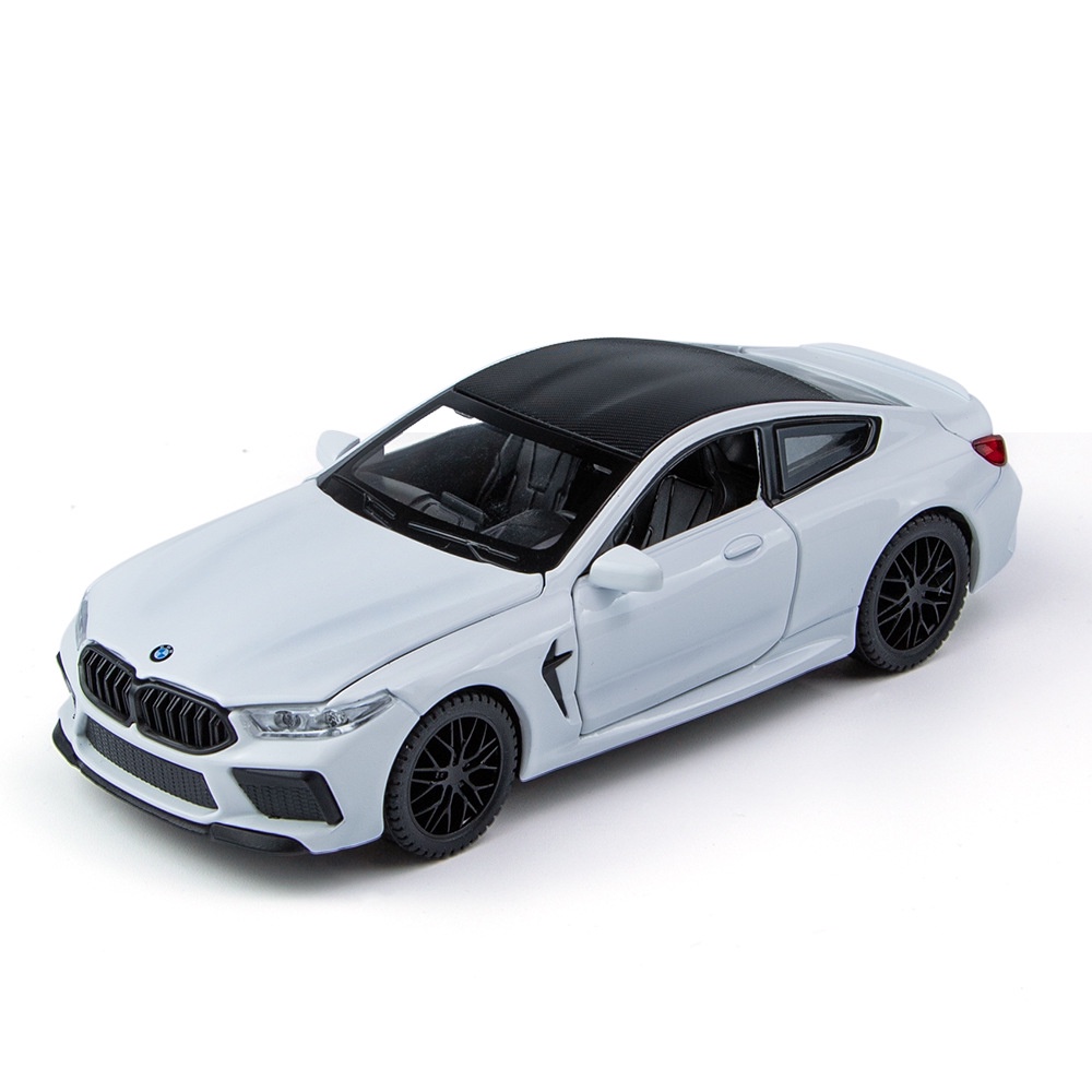 Mô Hình Xe Hơi BMW M8 Có Đèn Và Nhạc Bằng Hợp Kim Tỉ Lệ 1/32