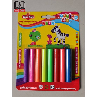 Đất nặn star kids 100g 8 màu