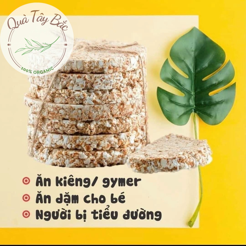 [Mã GROSALE giảm 10% đơn 150K] Bánh Gạo Lứt nguyên hạt Ăn Kiêng Giảm Cân Keto Eat Clean