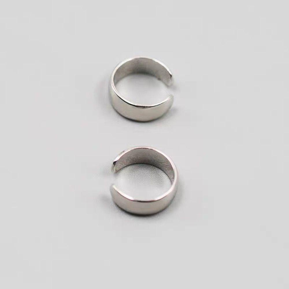 Khuyên Kẹp Vành Tai Hình Chữ C Đơn Giản Phong Cách Hàn Quốc Cho Nam Và Nữ