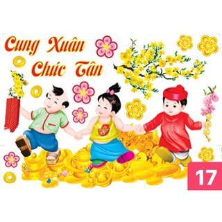 Decal trang trí tết MS09-17