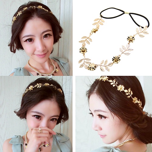 Băng đô vòng hoa đội đầu xinh xắn dành cho nữ