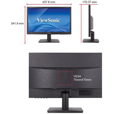 [Mã SKAMAP6 giảm 8% đơn 250k]Màn Hình Viewsonic 19'' VGA VA1903A - Hàng Chính Hãng