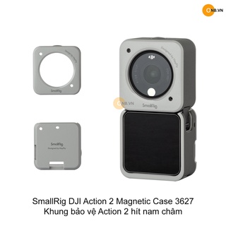 Smallrig dji action 2 magnetic case 3627 - khung bảo vệ action 2