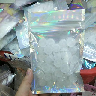 Nút đựng keo nối mi , nút đổ keo (gói 50 nút)