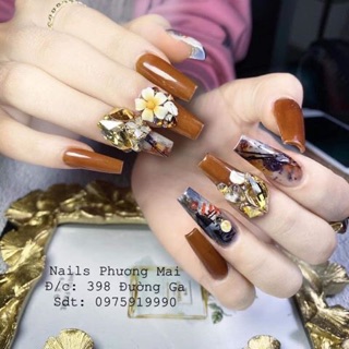 Hoa sứ nail
