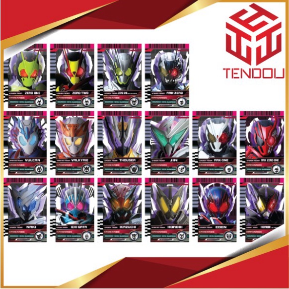 Combo 16 Card Siêu Nhân Kamen Rider Zero-One