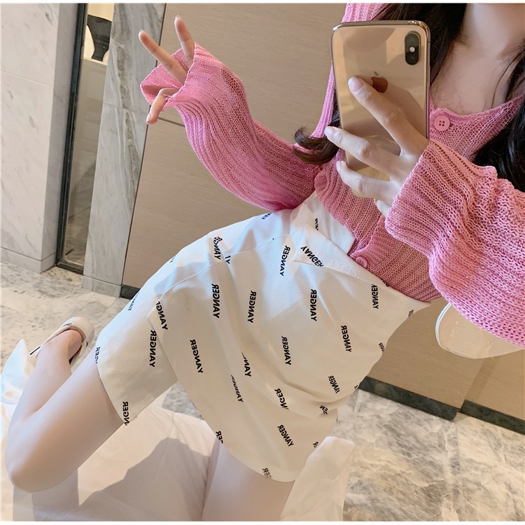 Chân Váy Chữ A In Chữ Phong Cách Vintage Cổ Điển Cho Nữ | BigBuy360 - bigbuy360.vn