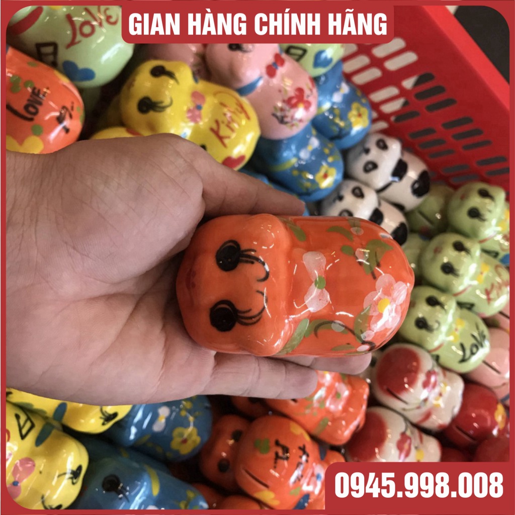 Heo đất siêu mini ,siêu tí hon dành cho bé yêu thích sự khám phá-Hàng gốm sứ Bát Tràng cực an toàn với bé yêu - XGV