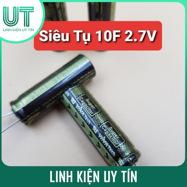 Siêu Tụ 2.7V 10F 11mAh 10F 2.7V