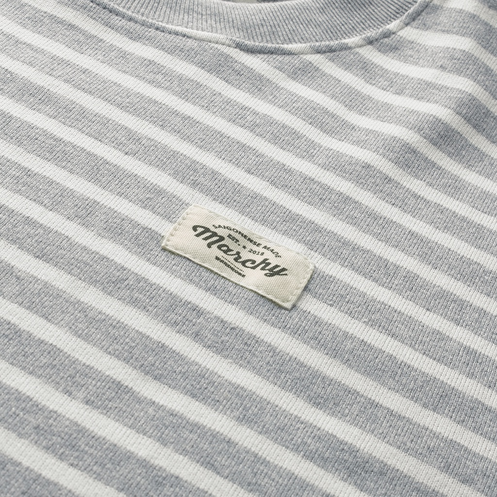 MARCHY - Basic Striped Tee - Áo thun kẻ sọc