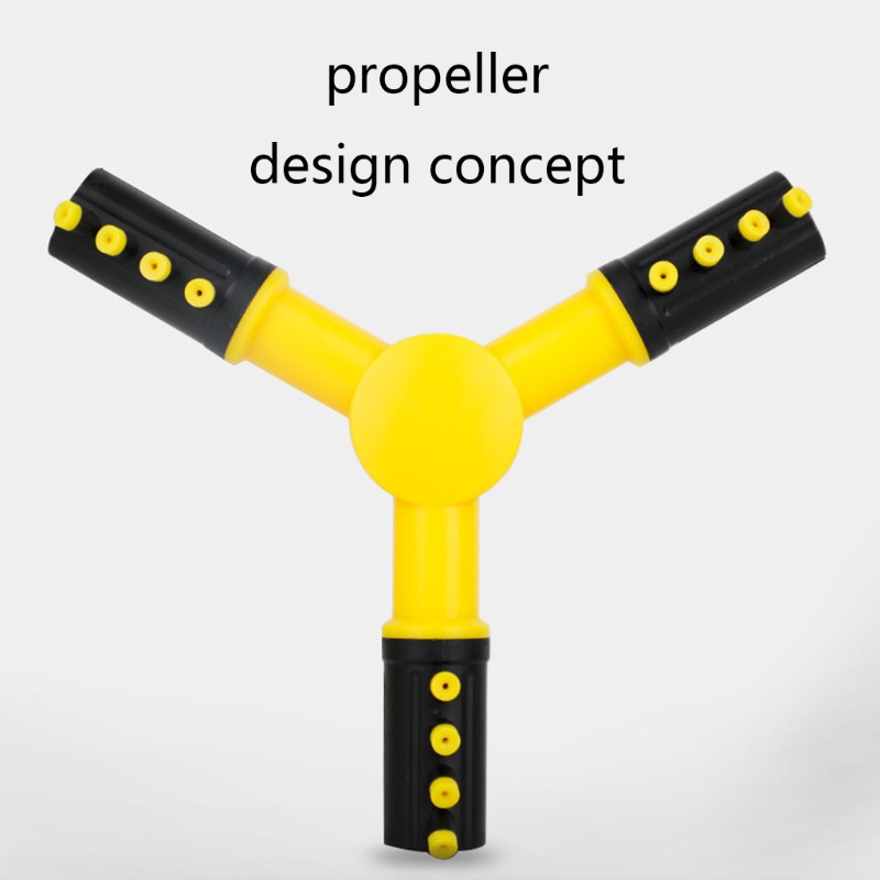 Vòi Phun Nước Tưới Vườn Tự Động Xoay 360 Độ 3 Cánh Tiện Dụng