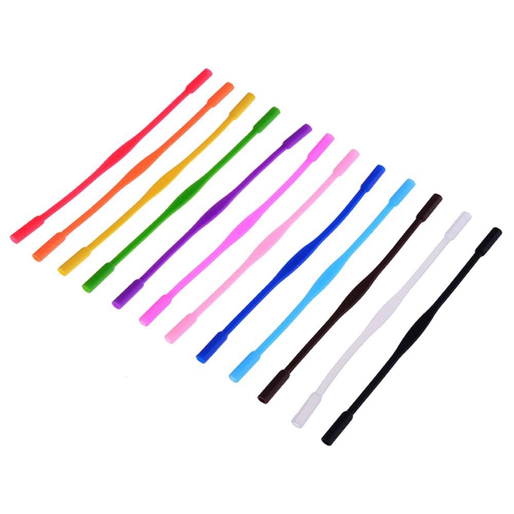 Dây Đeo Kính Bằng Silicon Màu Trơn Thời Trang Cho Bé