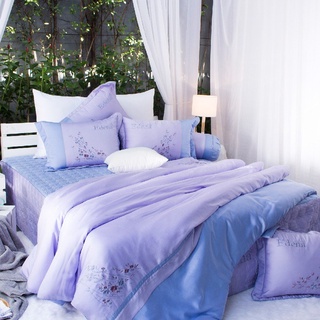 Trọn bộ Chăn Ga Chần Edena Tencel 738 mềm mại, mượt mà, vô cùng thoáng mát