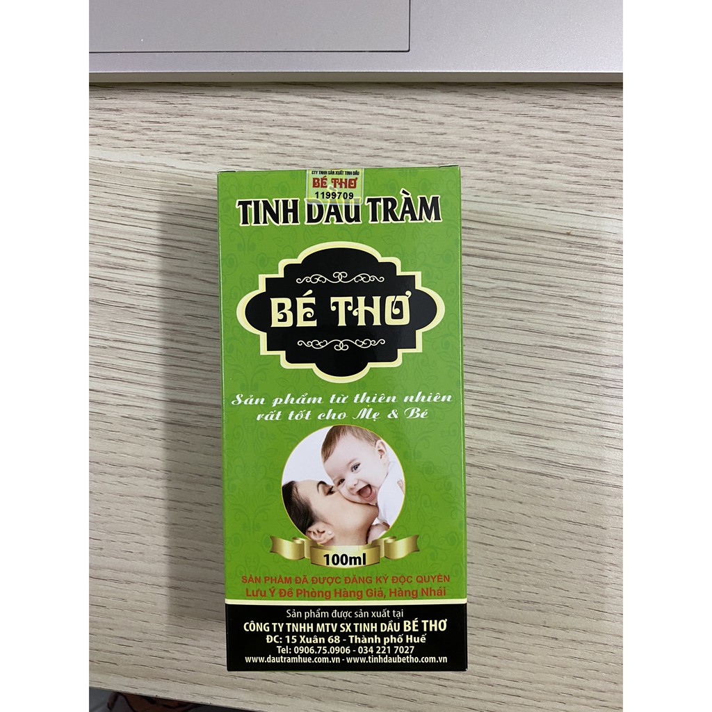 Tinh dầu tràm Bé Thơ Chai 50ml và 100ml hàng chính hãng