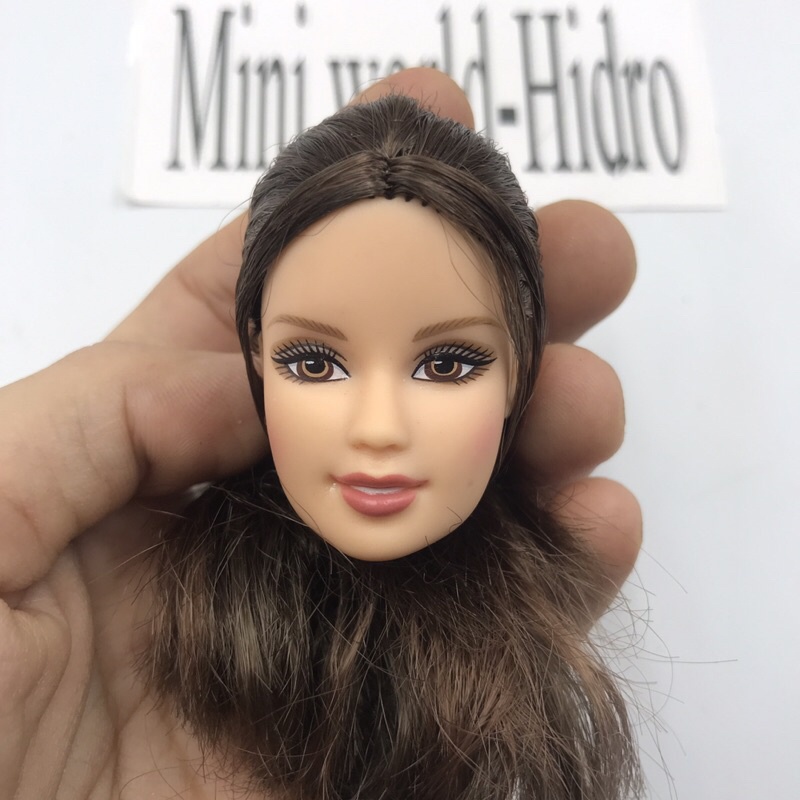 Head búp bê Barbie chính hãng mã E. Đầu búp bê Fashionistas vintage muse cổ điển nghề nghiệp hiếm