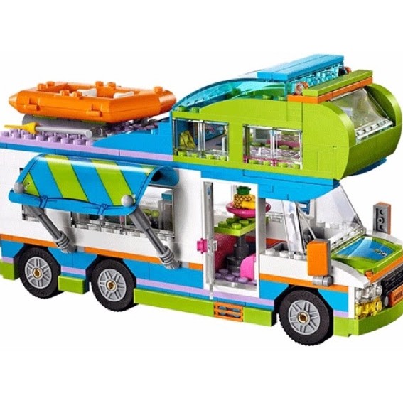 [Khai trương giảm giá] FRENDS_Lego Friend Buổi dã ngoại trên xe buýt 2 tầng (493 miếng)