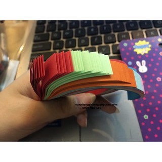 Giấy gấp sao trơn nhiều màu