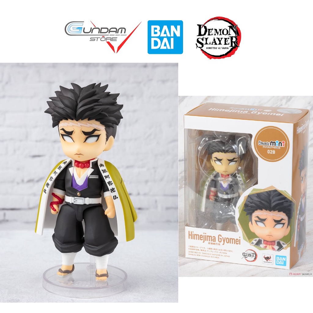 Mô Hình GYOMEI HIMEJIMA Demon Slayer Kimetsu No Yaiba Figuarts Mini Bandai Đồ Chơi Figure Anime Nhật