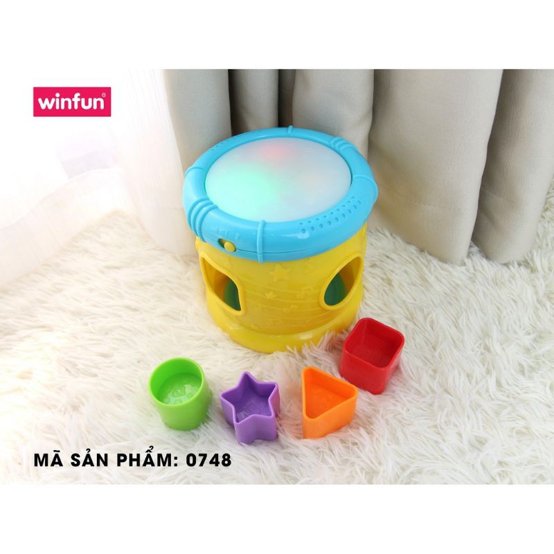 Trống thả hình khối Winfun 0748