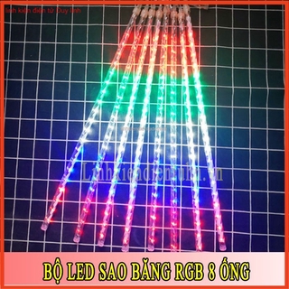 Bộ Led Sao Băng 7 Màu 8 Thanh RGB .