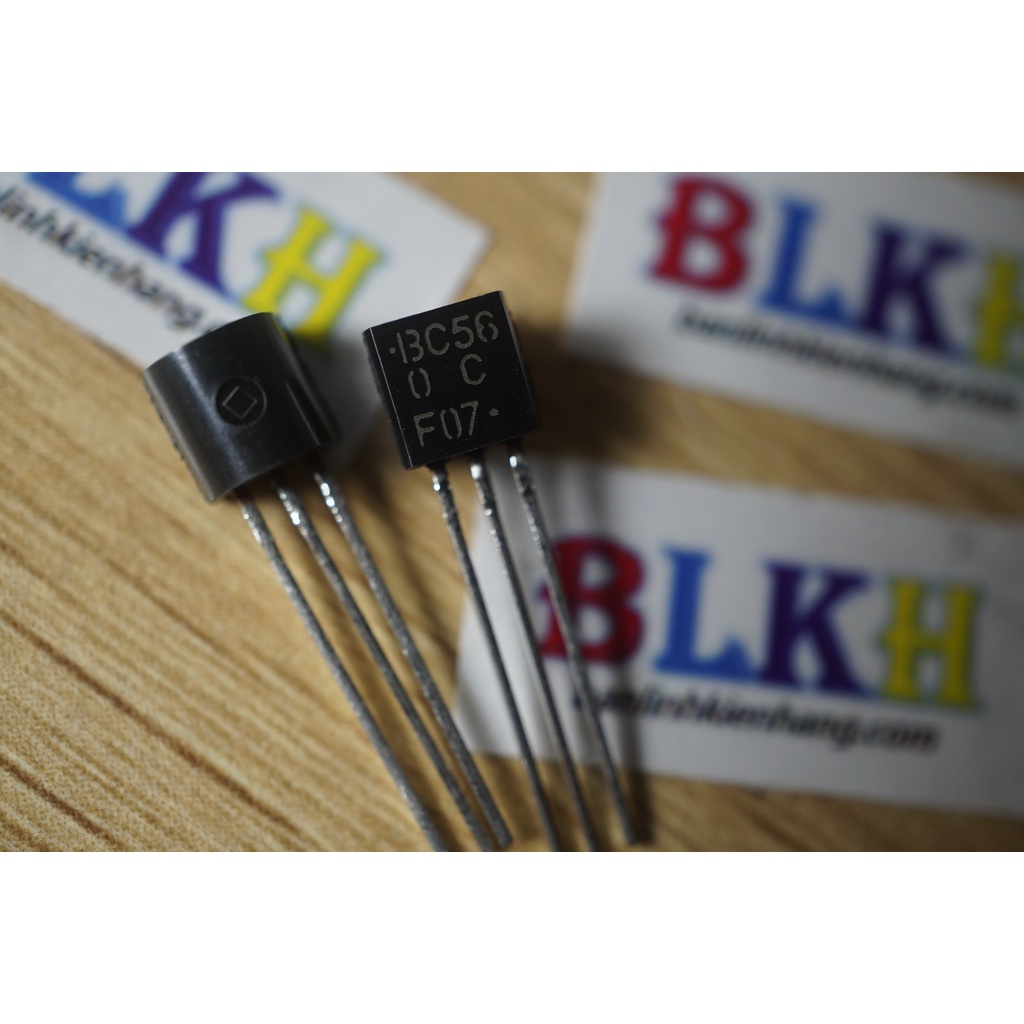 4  con IC Transistor PNP BC56 BC560 560 TO-92 chính hãng