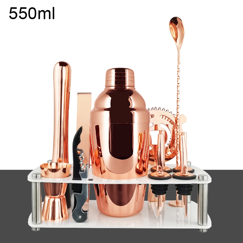 Bình Lắc Cocktail Bằng Thép Không Gỉ 550 / 600 / 750 / 800ML