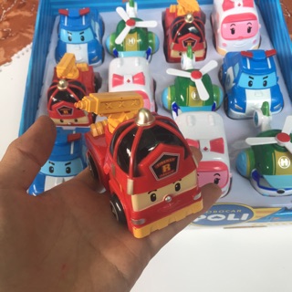 Bộ 4 xe ROBOCar (PoLi, Roy, Ampe, Helly)
