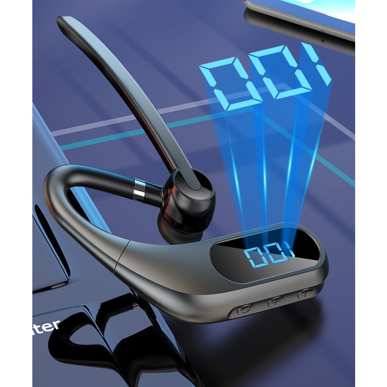 Tai Nghe Bluetooth TWS KJ12 V5.0 Có LCD Cực Hay Xoay 180 Độ