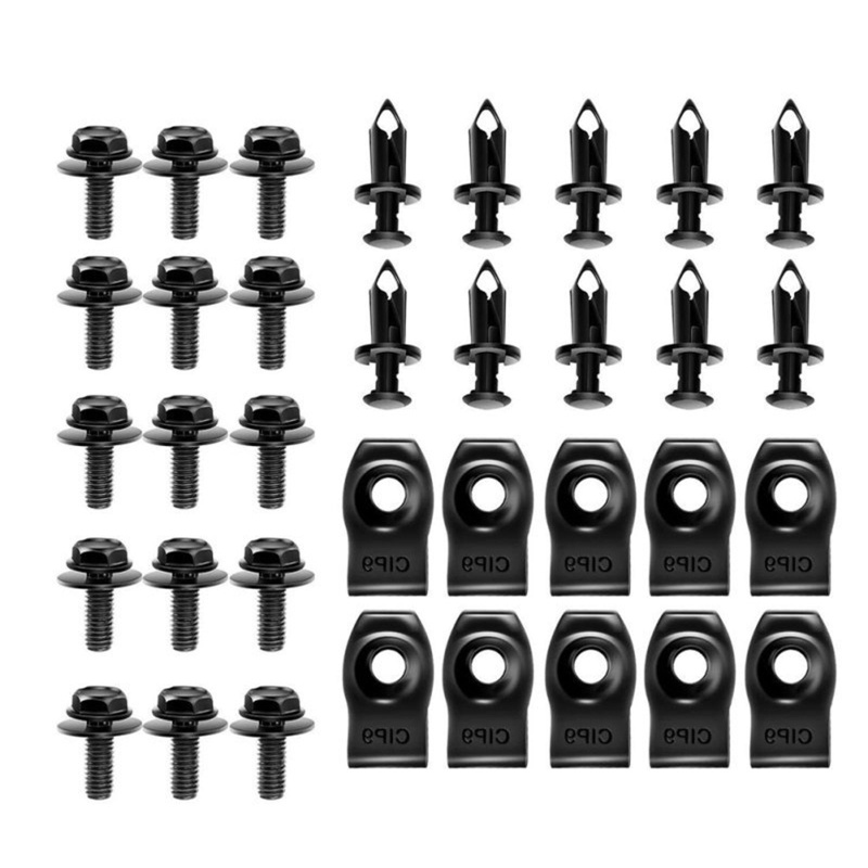 FENDER Kẹp Cố Định Tấm Chắn Bùn Cho Xe Hơi Infiniti G37 G35-FX35