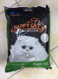 cát vệ sinh mèo Happy cat 10 lít