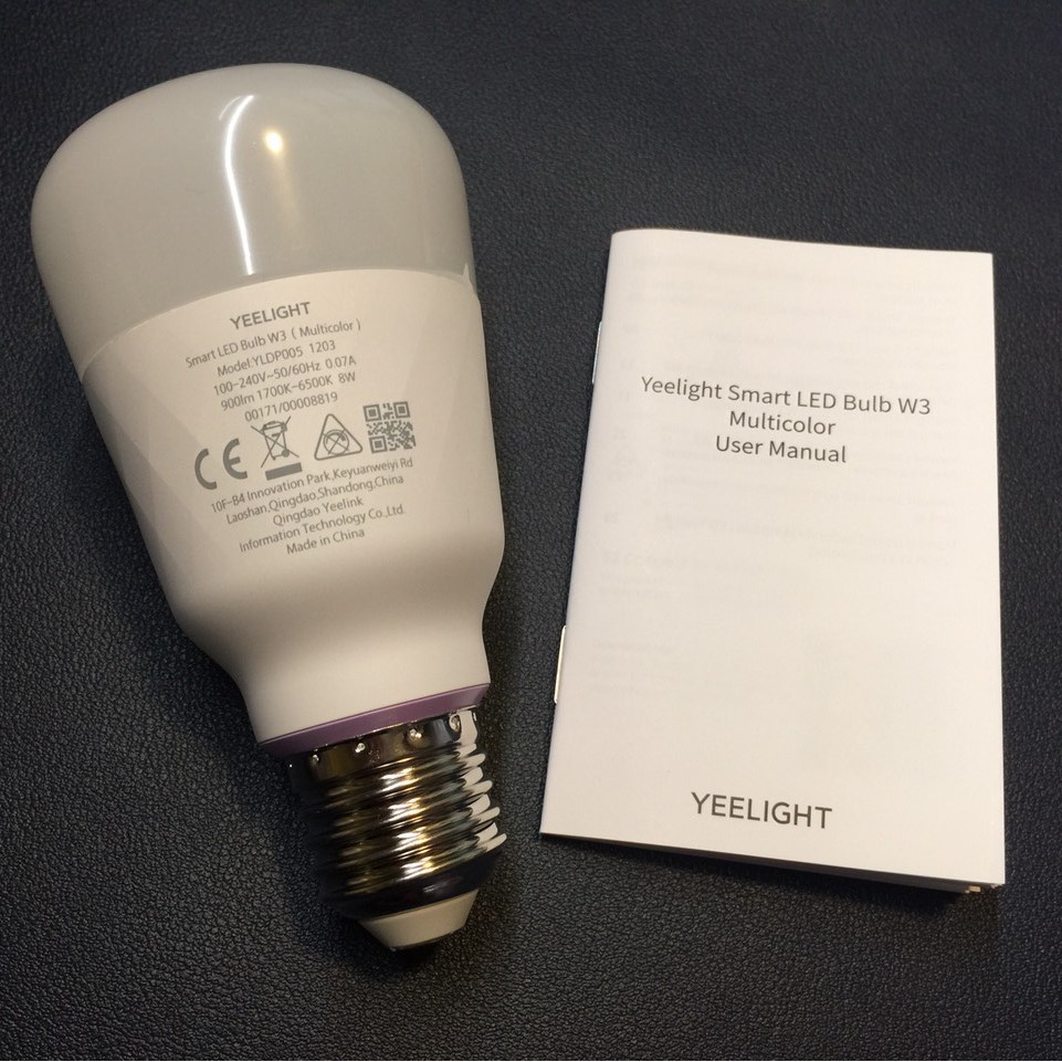 [NEW 2021] Bóng đèn Led thông minh Xiaomi Yeelight Bulb 1S / W3 đui xoắn E27 (RGB 16 triệu màu) - tích hợp Razer Chroma