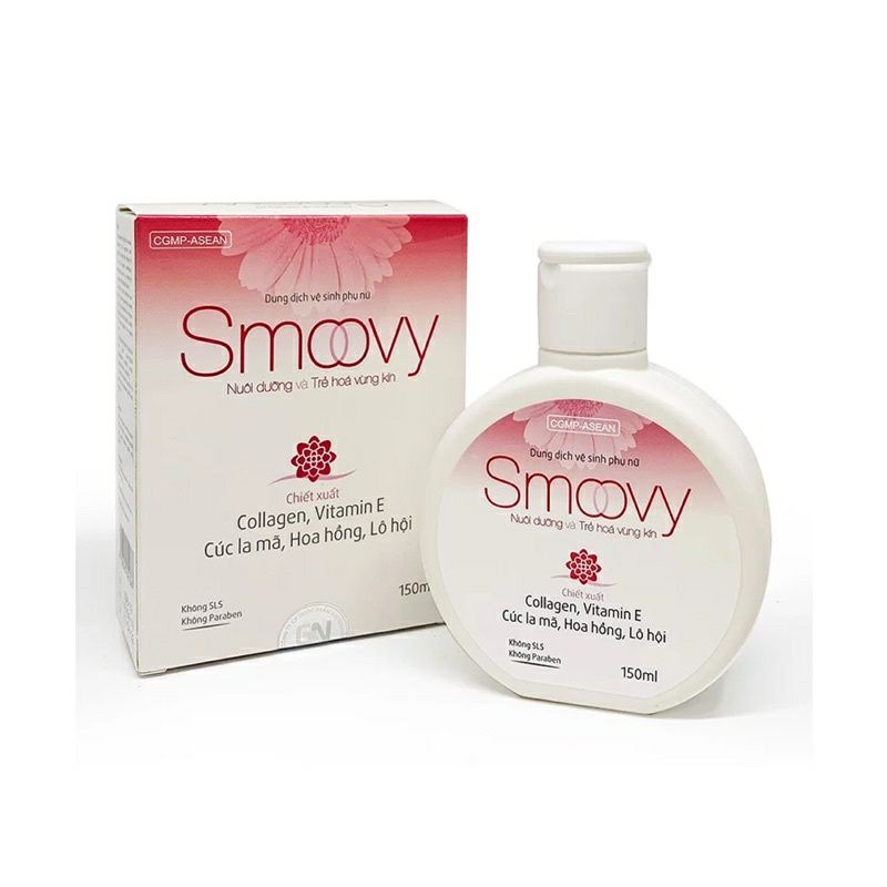 ( Chính Hãng) Dung Dịch vệ sinh Smoovy 150ml