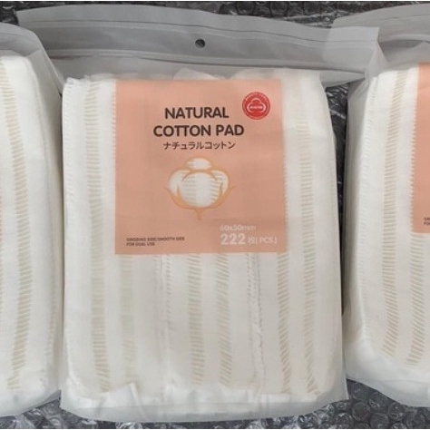 Bông tẩy trang cotton pads 222 miếng mềm mịn Seoulrose VN