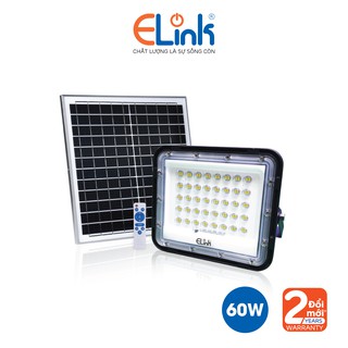 Đèn Pha LED Năng Lượng Mặt Trời 60W - EDPS2-6060 - Ánh Sáng Trắng, Tiết diện chiếu sáng rộng